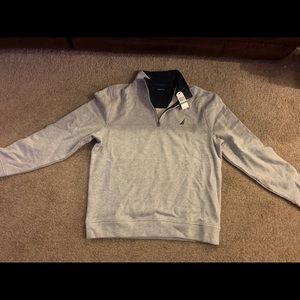 *NWT* Nautica QUARTER-ZIP FRENCH SWEATSHIRT